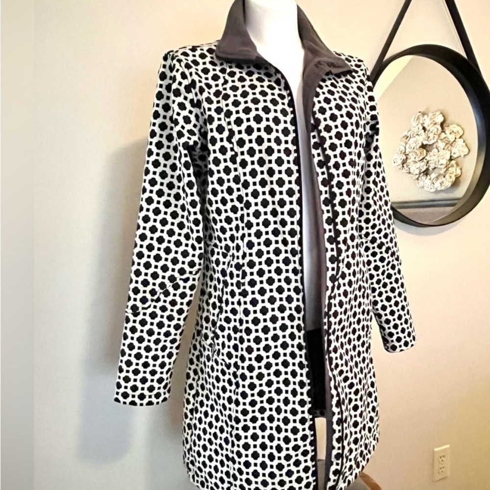 Vintage Y2K Vaurnet Fleece Lined Overcoat Jacket - Picture 5 of 16